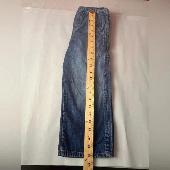 Oshkosh b’Gosh Denim & Co Toddler Overalls Blue VestBak Size 4T - Picture 10 of 11